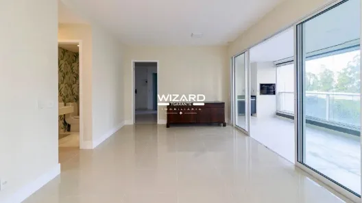Apartamento com 3 Quartos para alugar, 134m² no Cidade Monções, São Paulo