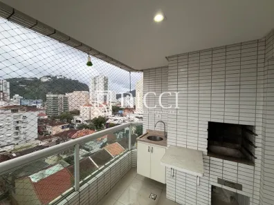 Apartamento com 3 Quartos à venda, 92m² no Pompéia, Santos