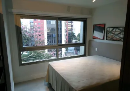 Flat com 1 Quarto para alugar, 54m² no Jardim Paulista, São Paulo