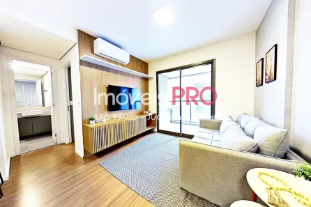 Apartamento com 1 Quarto à venda, 45m² no Indianópolis, São Paulo