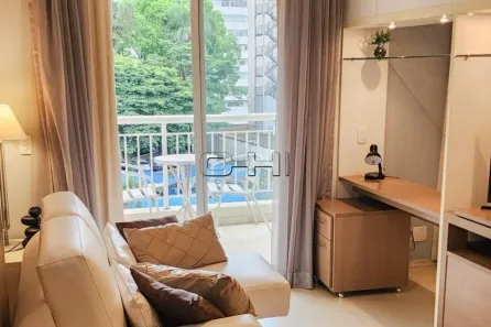 Apartamento com 1 Quarto para alugar, 66m² no Cerqueira César, São Paulo