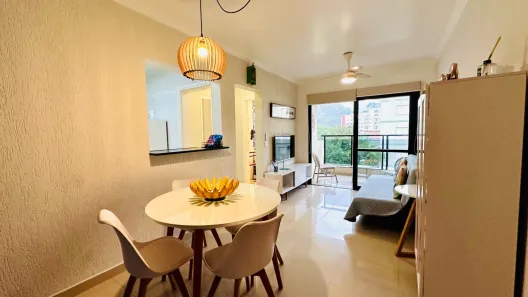 Apartamento com 1 Quarto à venda, 54m² no Loteamento João Batista Julião, Guarujá
