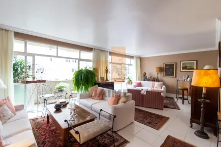 Apartamento com 3 Quartos para alugar, 208m² no Santa Cecília, São Paulo