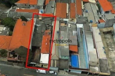 Lote/Terreno à venda, 340m² no Olímpico, São Caetano do Sul
