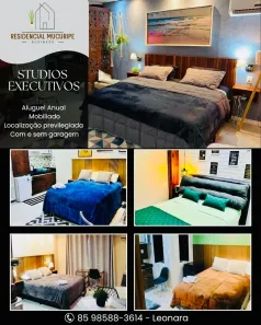 Apartamento com 1 Quarto para alugar, 24m² no Mucuripe, Fortaleza