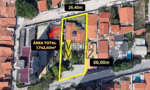 Lote/Terreno à venda, 1742m² no Vicente Pinzon, Fortaleza