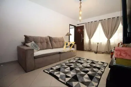 Sobrado com 3 Quartos para alugar, 150m² no Campestre, Santo André