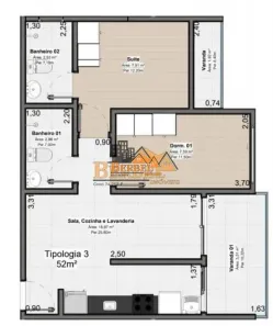 Apartamento com 2 Quartos à venda, 45m² no Vila Euthalia, São Paulo