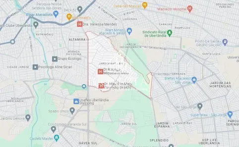 Lote/Terreno à venda, 360m² no Jardim Inconfidência, Uberlândia