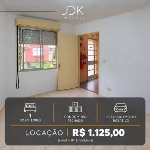 Apartamento com 1 Quarto para alugar, 38m² no Canudos, Novo Hamburgo