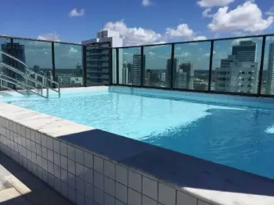 Apartamento com 1 Quarto para alugar, 33m² no Boa Viagem, Recife