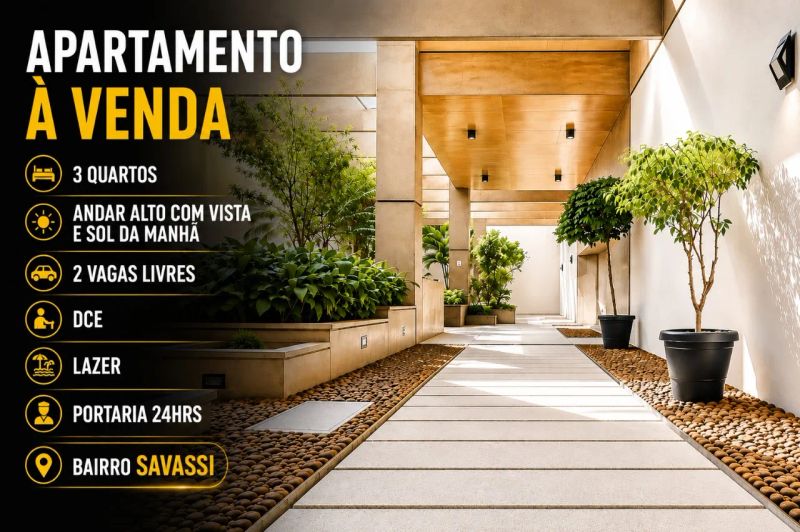 Apartamento com 3 quartos — Savassi, Belo Horizonte