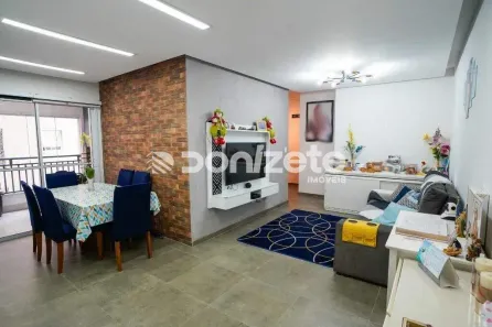 Apartamento com 3 Quartos à venda, 94m² no Vila Scarpelli, Santo André