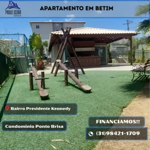 Apartamento com 2 Quartos à venda, 50m² no Presidente Kennedy, Betim