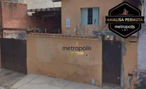 Lote/Terreno à venda, 225m² no Vila Tibiriçá, Santo André