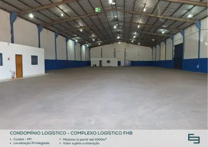 Galpão/Depósito/Armazém para alugar, 1200m² no Distrito Industrial, Cuiabá