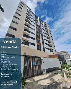 Apartamento com 3 Quartos à venda, 68m² no Jatiúca, Maceió
