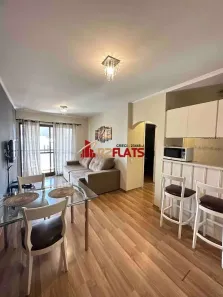 Flat com 1 Quarto para alugar, 45m² no Cerqueira César, São Paulo
