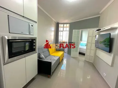 Flat com 1 Quarto para alugar, 33m² no Indianópolis, São Paulo