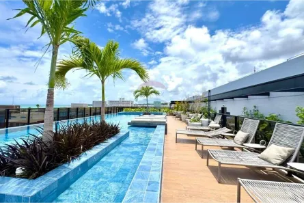 Apartamento com 1 Quarto à venda, 18m² no Cabo Branco, João Pessoa