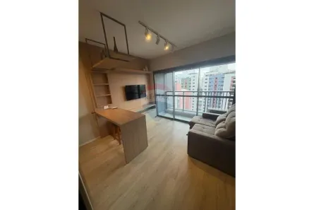 Apartamento com 1 Quarto para alugar, 33m² no Indianópolis, São Paulo