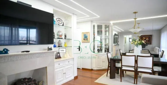 Apartamento com 4 Quartos à venda, 126m² no Vila Santo Estéfano, São Paulo