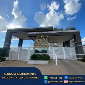 Apartamento com 2 Quartos para alugar, 60m² no Residencial Centenário, Bebedouro