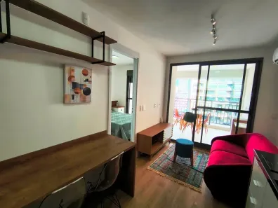 Apartamento com 1 Quarto para alugar, 40m² no Sumaré, São Paulo