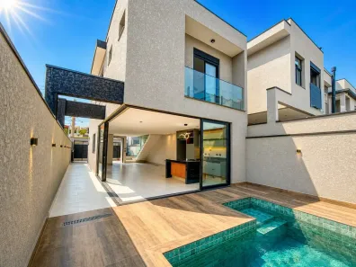 Casa de Condomínio com 3 Quartos para alugar, 175m² no Villas do Jaguari, Santana de Parnaíba