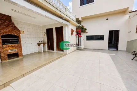 Sobrado com 4 Quartos para alugar, 199m² no Vila Camilópolis, Santo André