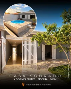 Casa com 4 Quartos à venda, 208m² no Albatroz, Matinhos