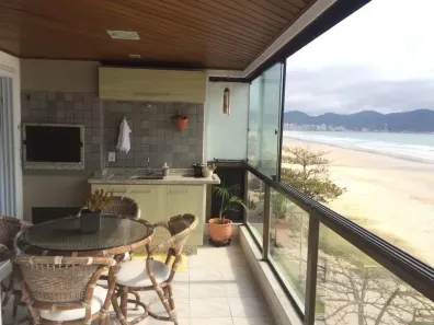 Apartamento com 3 Quartos para alugar, 125m² no Meia Praia, Itapema