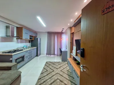 Apartamento com 1 Quarto para alugar, 40m² no Jardim Goiás, Goiânia