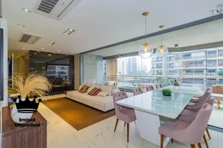 Apartamento com 3 Quartos para alugar, 167m² no Jardim das Acácias, São Paulo