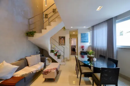 Apartamento com 3 Quartos à venda, 135m² no Grajaú, Belo Horizonte