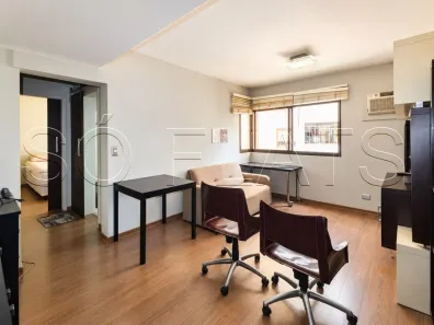 Apartamento com 1 Quarto para alugar, 42m² no Jardim Paulista, São Paulo