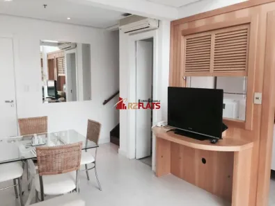 Flat com 1 Quarto para alugar, 42m² no Moema, São Paulo