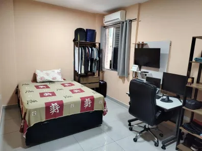 Kitnet à venda, 27m² no Gonzaga, Santos