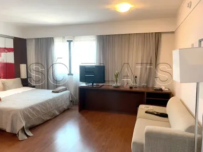 Flat com 1 Quarto para alugar, 32m² no Indianópolis, São Paulo