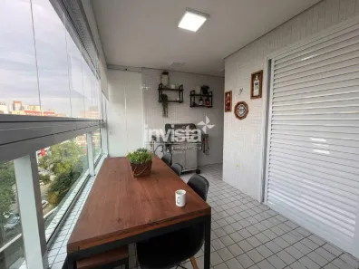 Apartamento com 2 Quartos à venda, 74m² no Vila Mathias, Santos