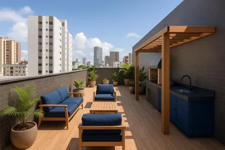 Cobertura com 2 Quartos à venda, 106m² no Bessa, João Pessoa