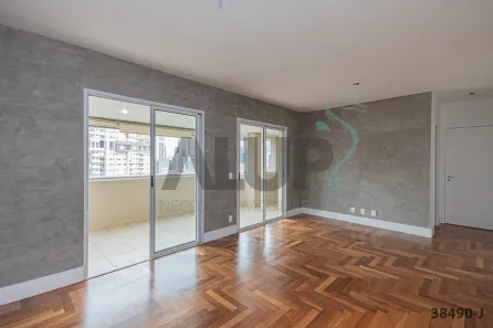 Apartamento com 3 Quartos para alugar, 126m² no Brooklin Paulista, São Paulo
