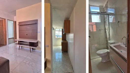 Apartamento com 2 Quartos à venda, 47m² no Vila Tatetuba, São José dos Campos