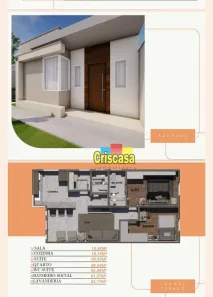 Casa com 2 Quartos à venda, 65m² no Guriri, Cabo Frio