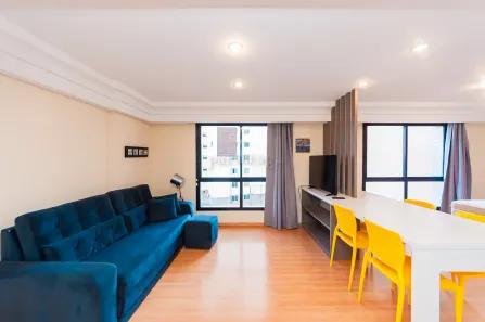 Apartamento com 1 Quarto para alugar, 42m² no Cristo Rei, Curitiba