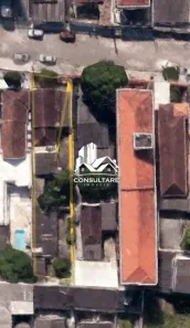 Lote/Terreno à venda, 500m² no Vila Cascatinha, São Vicente