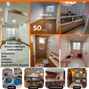 Apartamento com 2 Quartos à venda, 50m² no Buraquinho, Lauro de Freitas