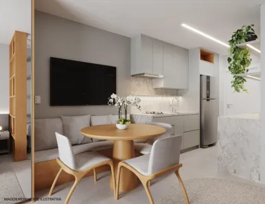 Apartamento com 1 Quarto à venda, 34m² no Saco Grande, Florianópolis