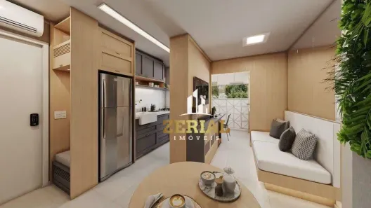Apartamento com 2 Quartos à venda, 44m² no Campestre, Santo André