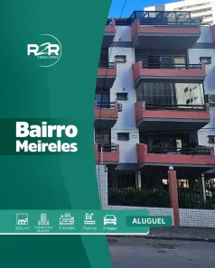Apartamento com 3 Quartos para alugar, 300m² no Mucuripe, Fortaleza